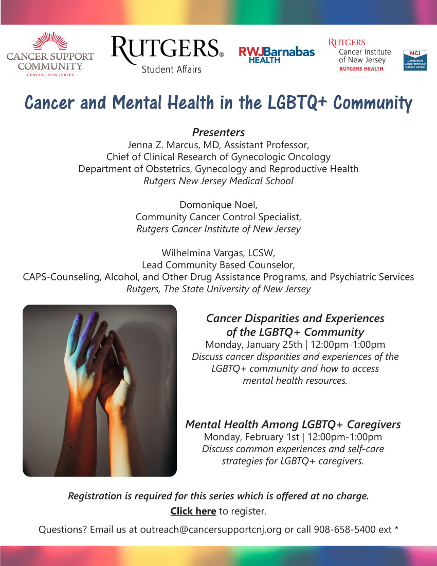 cancer and mental health in LGBTQ+ Community